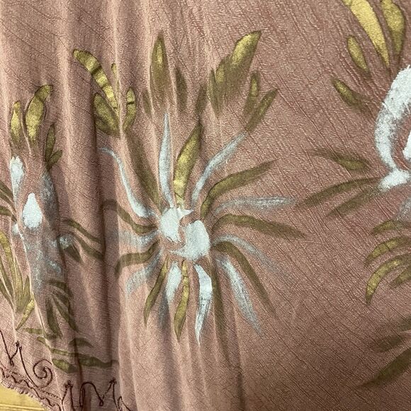 Fashion Force Women’s Fairycore Boho Midi Dress Embroidered Free Size Stretch - Picture 8 of 8